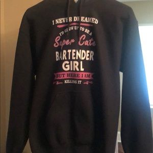 NWOT Bartender Hoodie